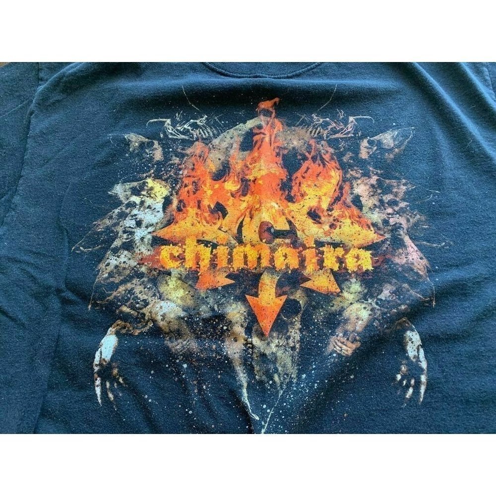Chimaira North American Tour 2008 Band Tee Shirt - Picture 1 of 7
